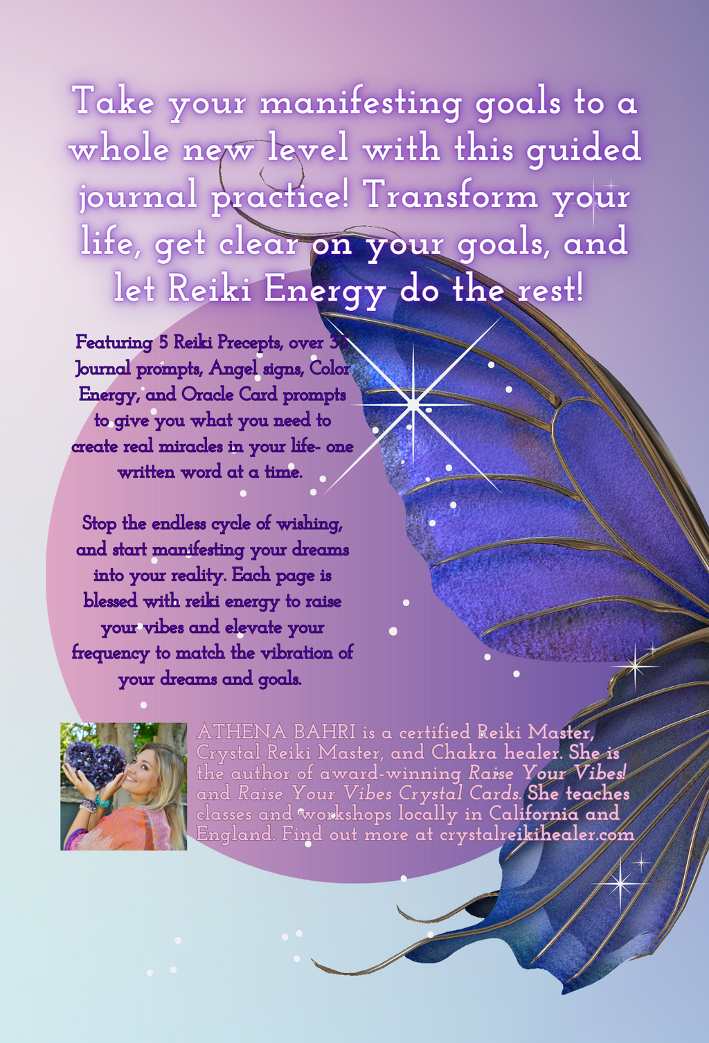 ✨ Signed Manifest: My Big Book of Blessings Journal (Reiki-Infused Edition)