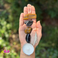 Protection & Grounding Reiki crystal set for clearing and stability